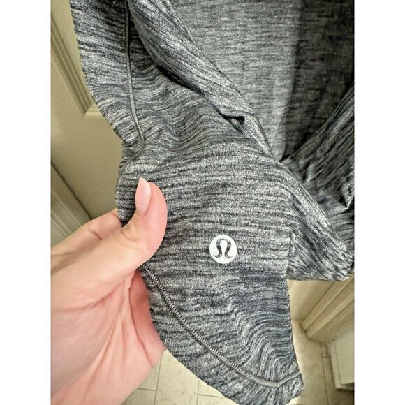 Lululemon Raise The Barre‎ Slay The Studio Bra Tank Dark Charcoal Size 6 W1ARUS - Picture 3 of 5